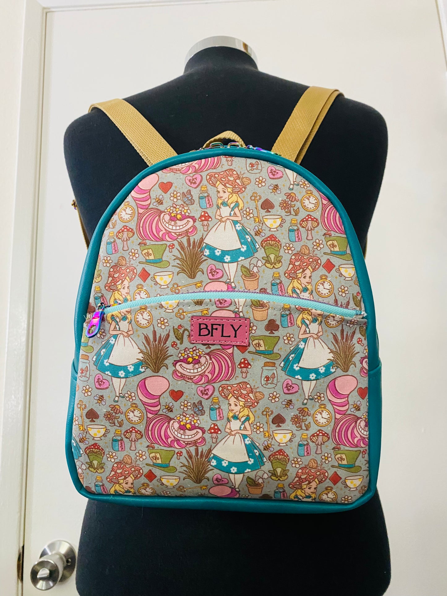 ALICE IN WONDERLAND COTTAGE CORE BACKPACK