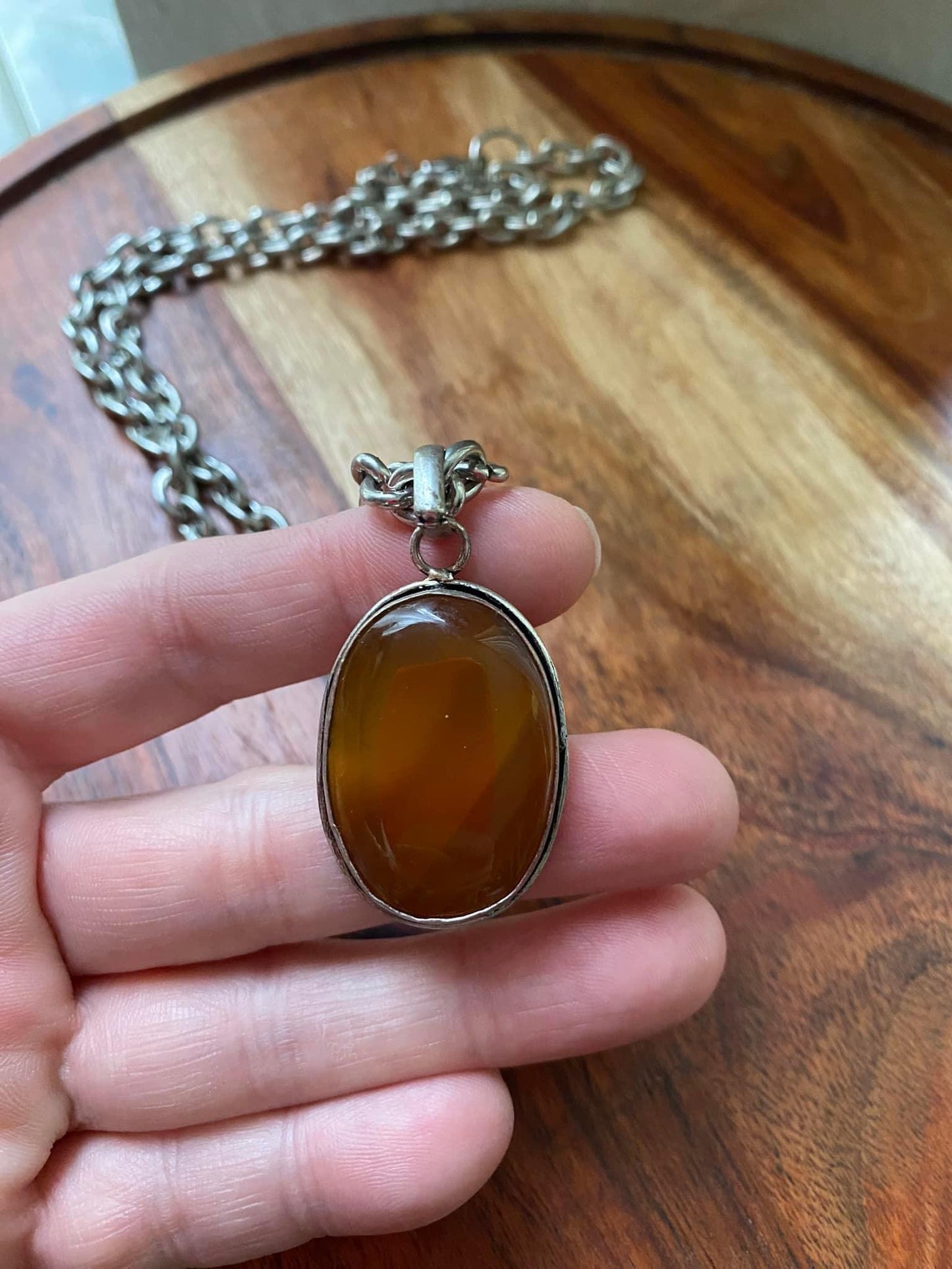 Carnelian necklace