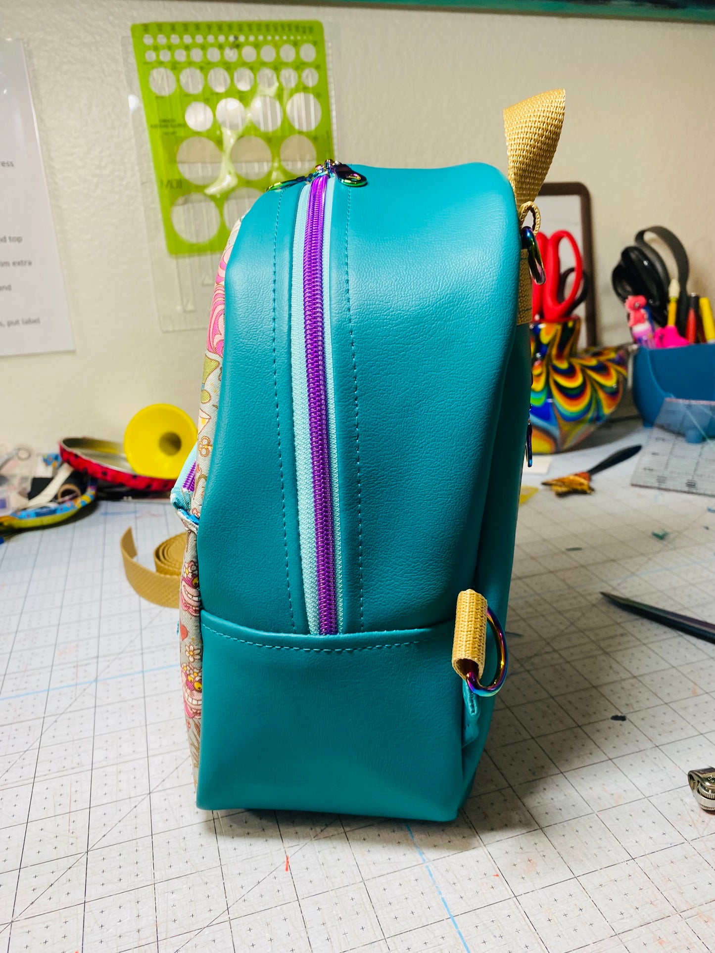 ALICE IN WONDERLAND COTTAGE CORE BACKPACK