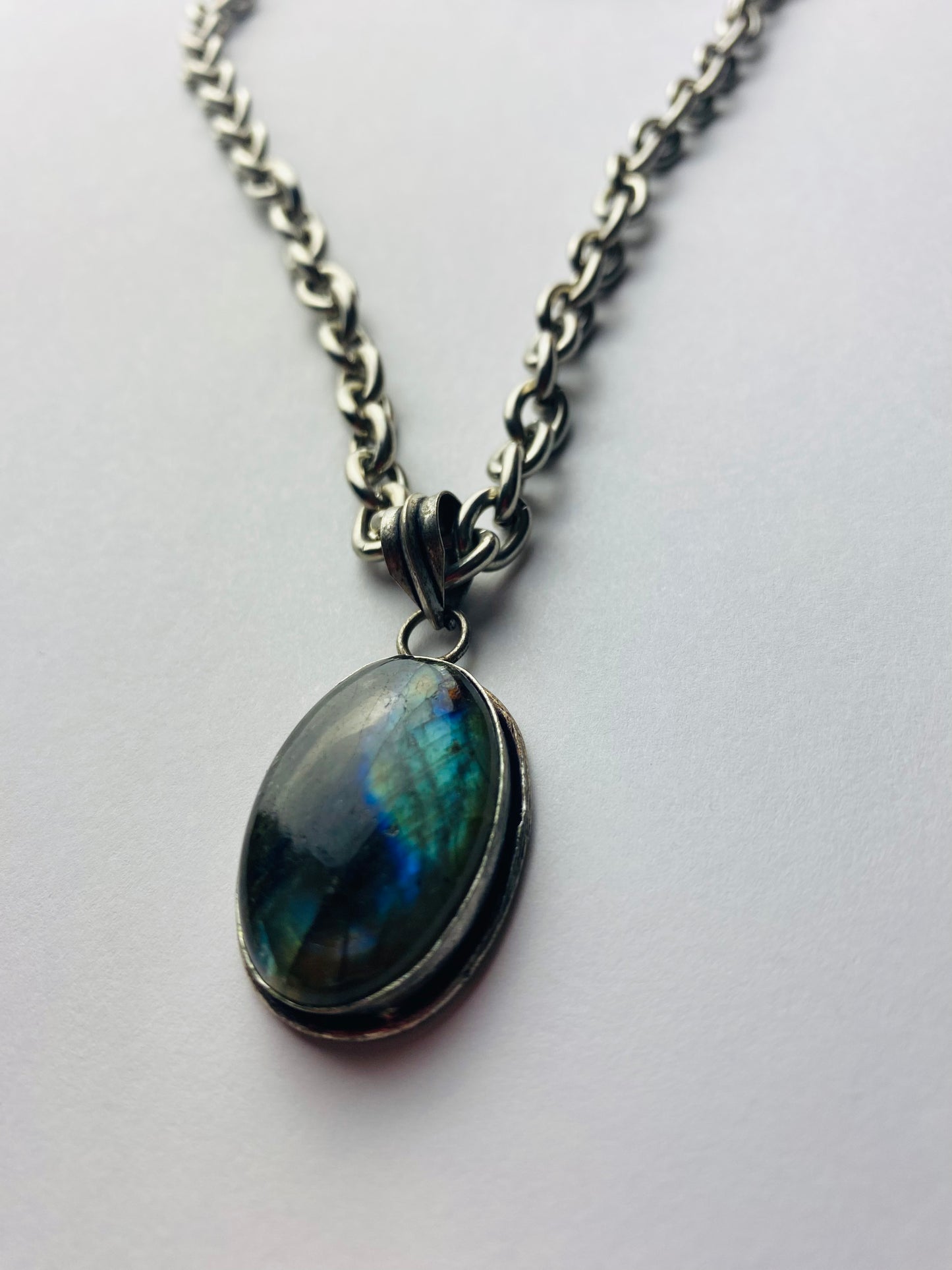 Labradorite necklace