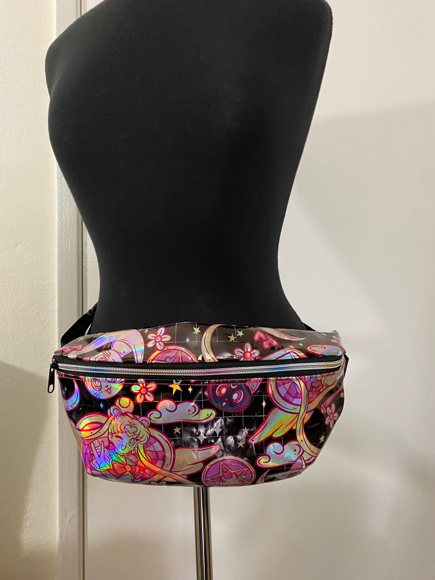 Sailor moon holographic Fanny fack