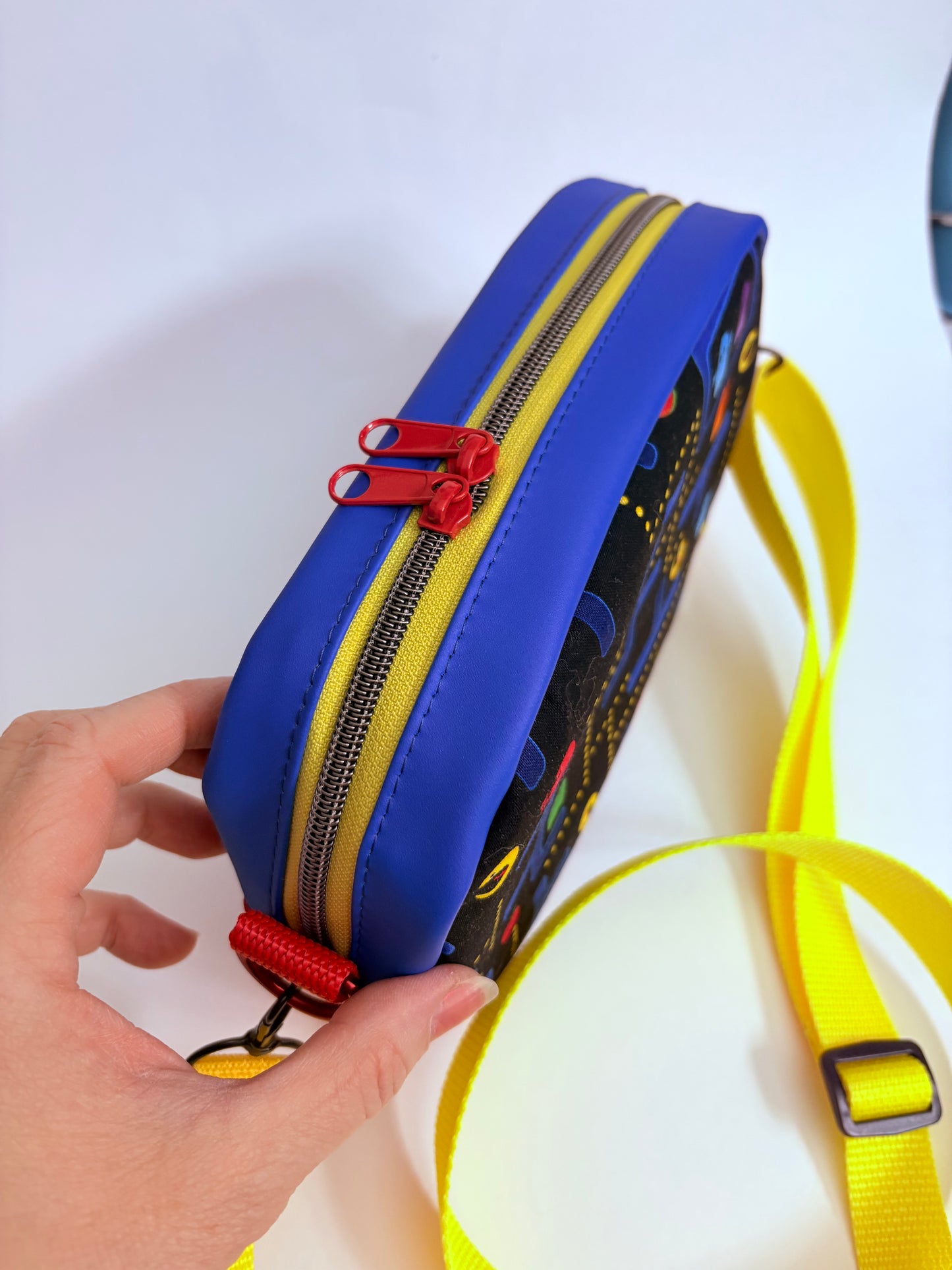PAC-Man boxy crossbody bag