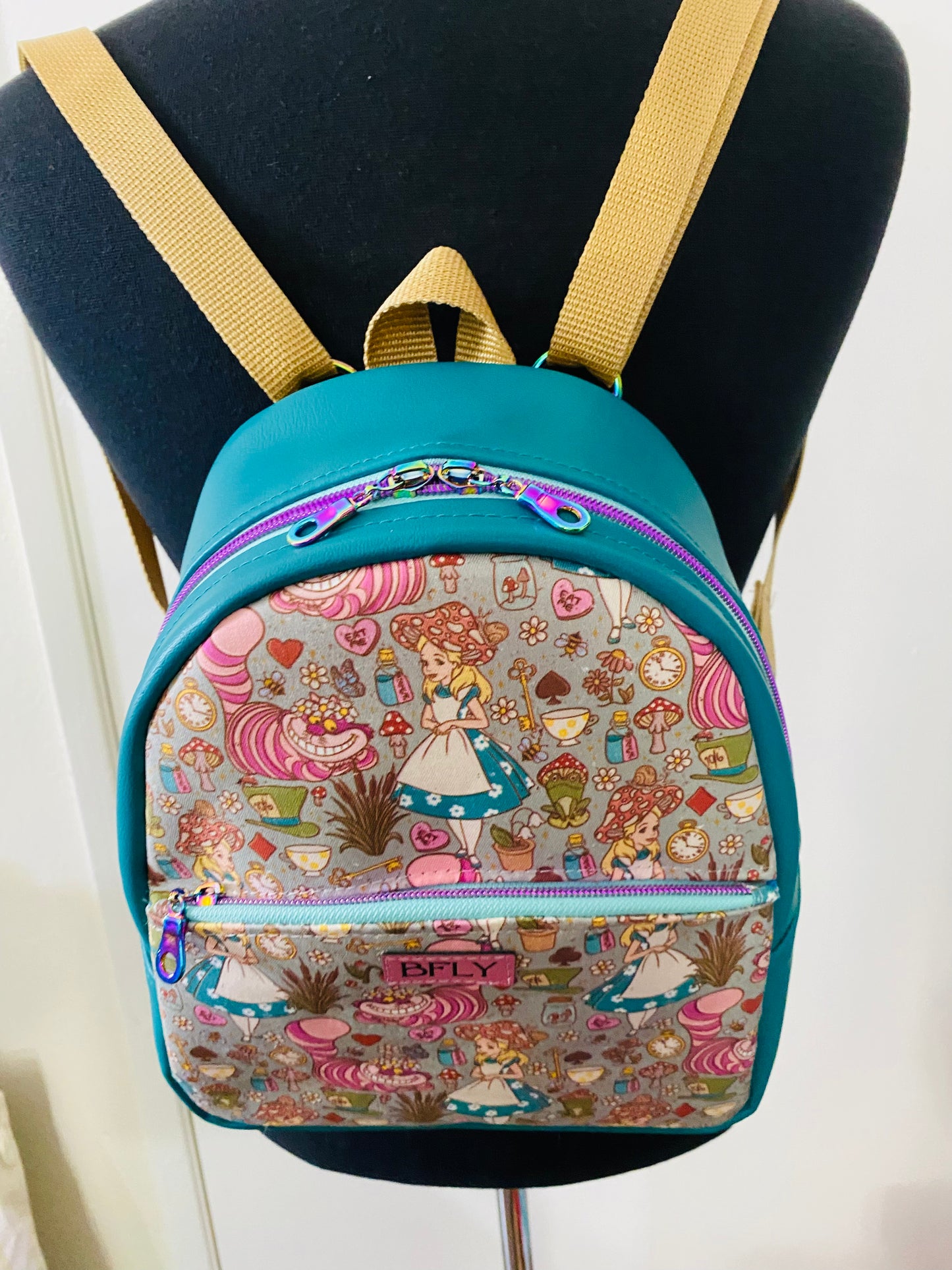 ALICE IN WONDERLAND COTTAGE CORE BACKPACK