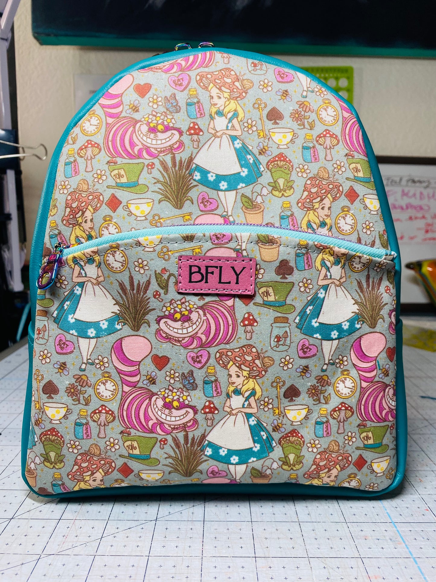 ALICE IN WONDERLAND COTTAGE CORE BACKPACK