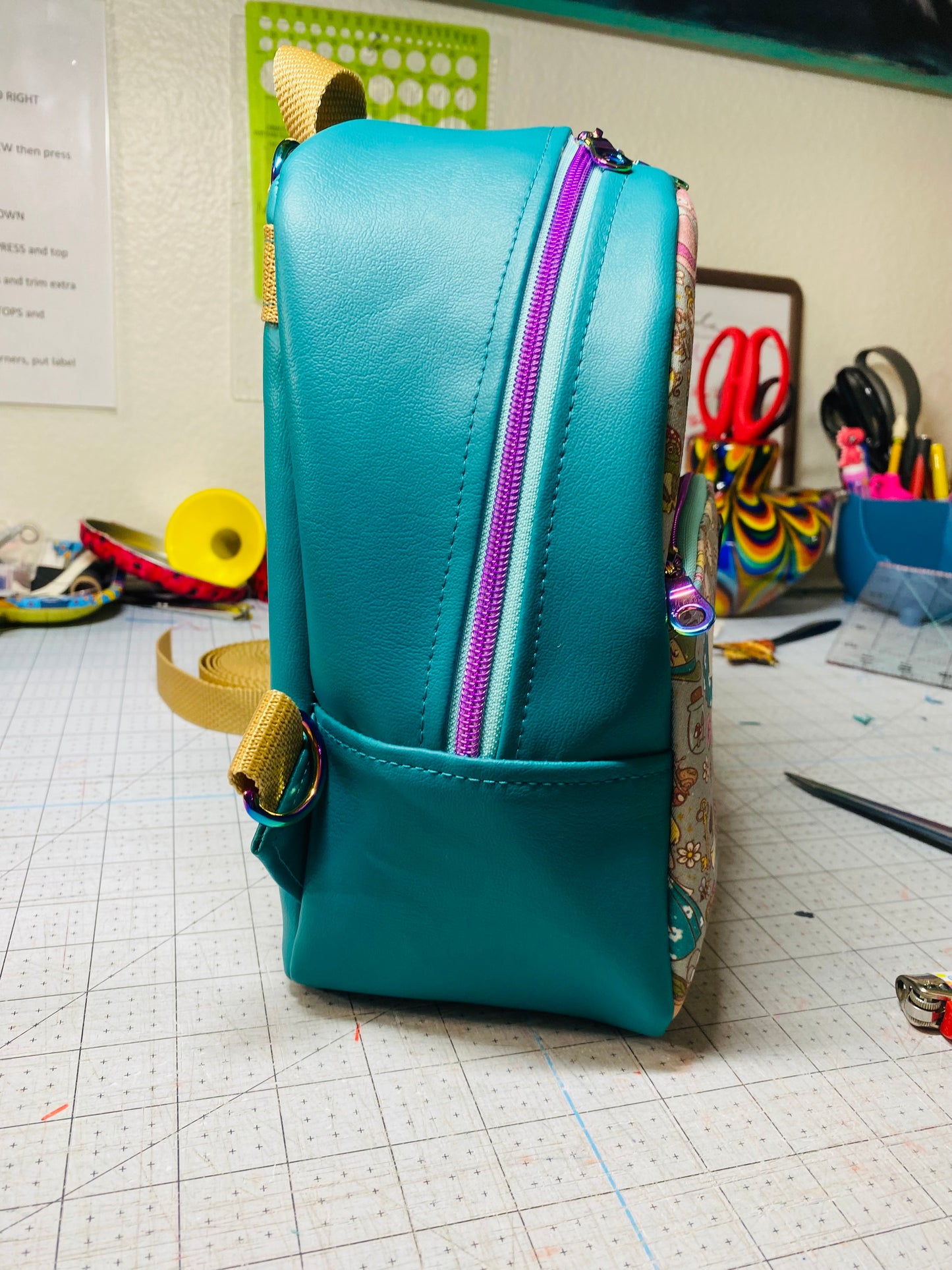 ALICE IN WONDERLAND COTTAGE CORE BACKPACK