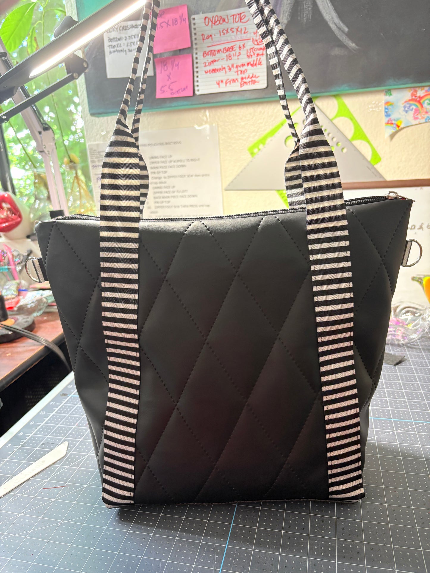 SCREAM QUILTED TOTE
