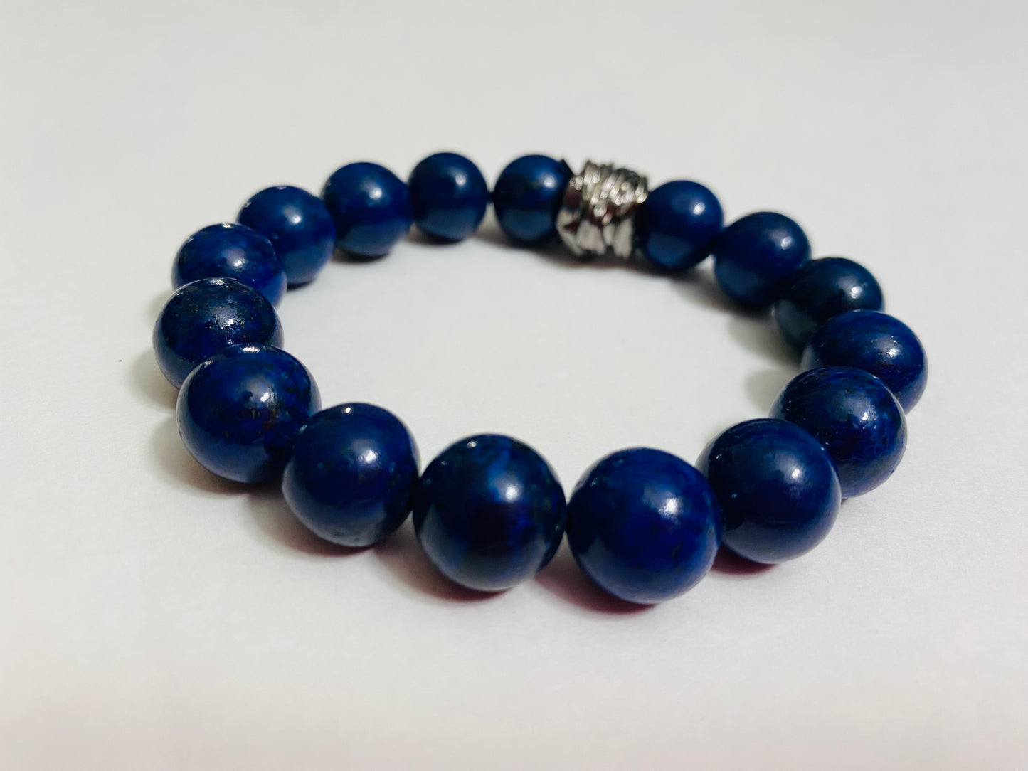 BLUE LAPIZ LAZULI BRACELET 12MM