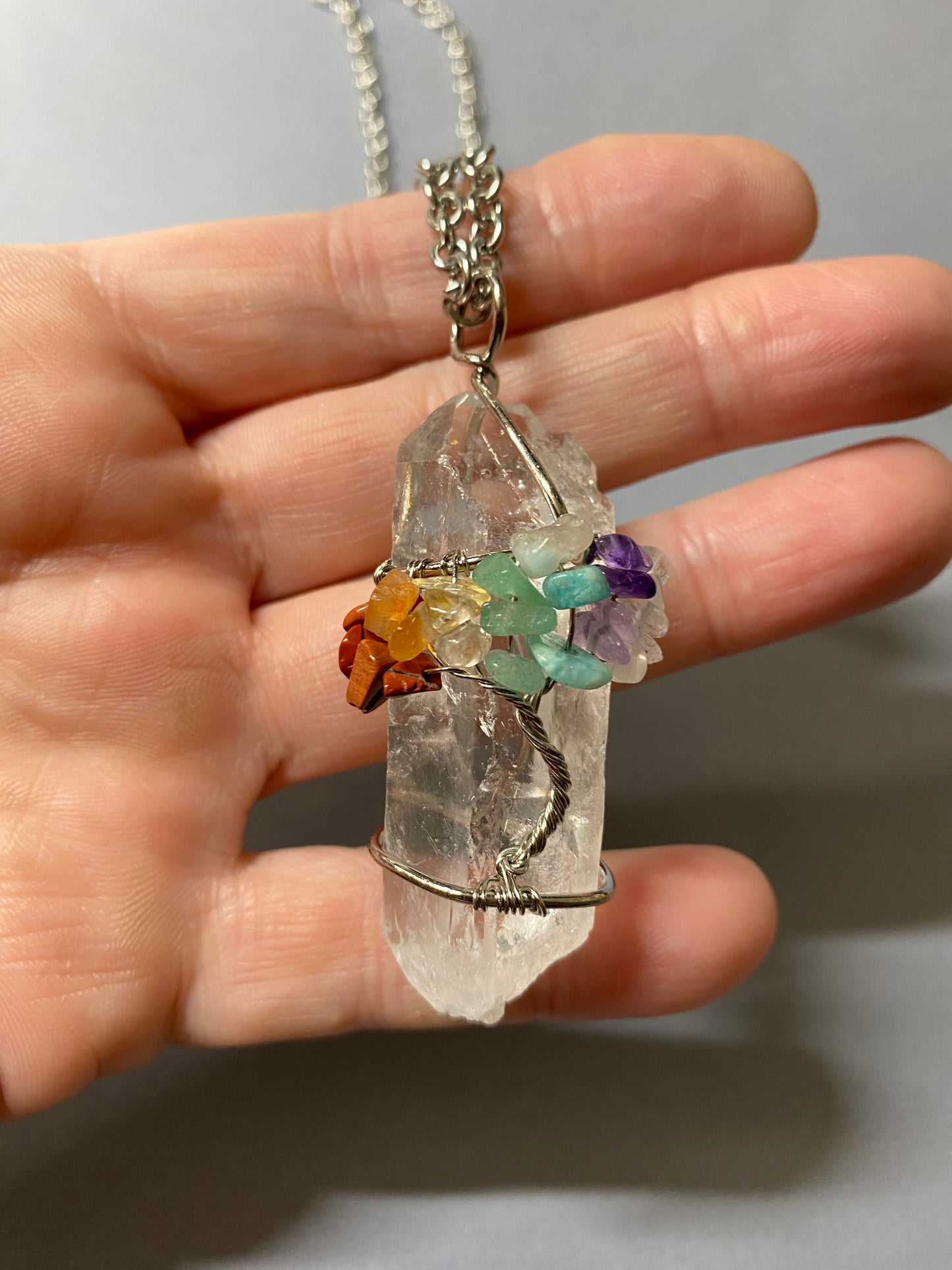 CHAKRA TREE OF LIFE NECKLACE