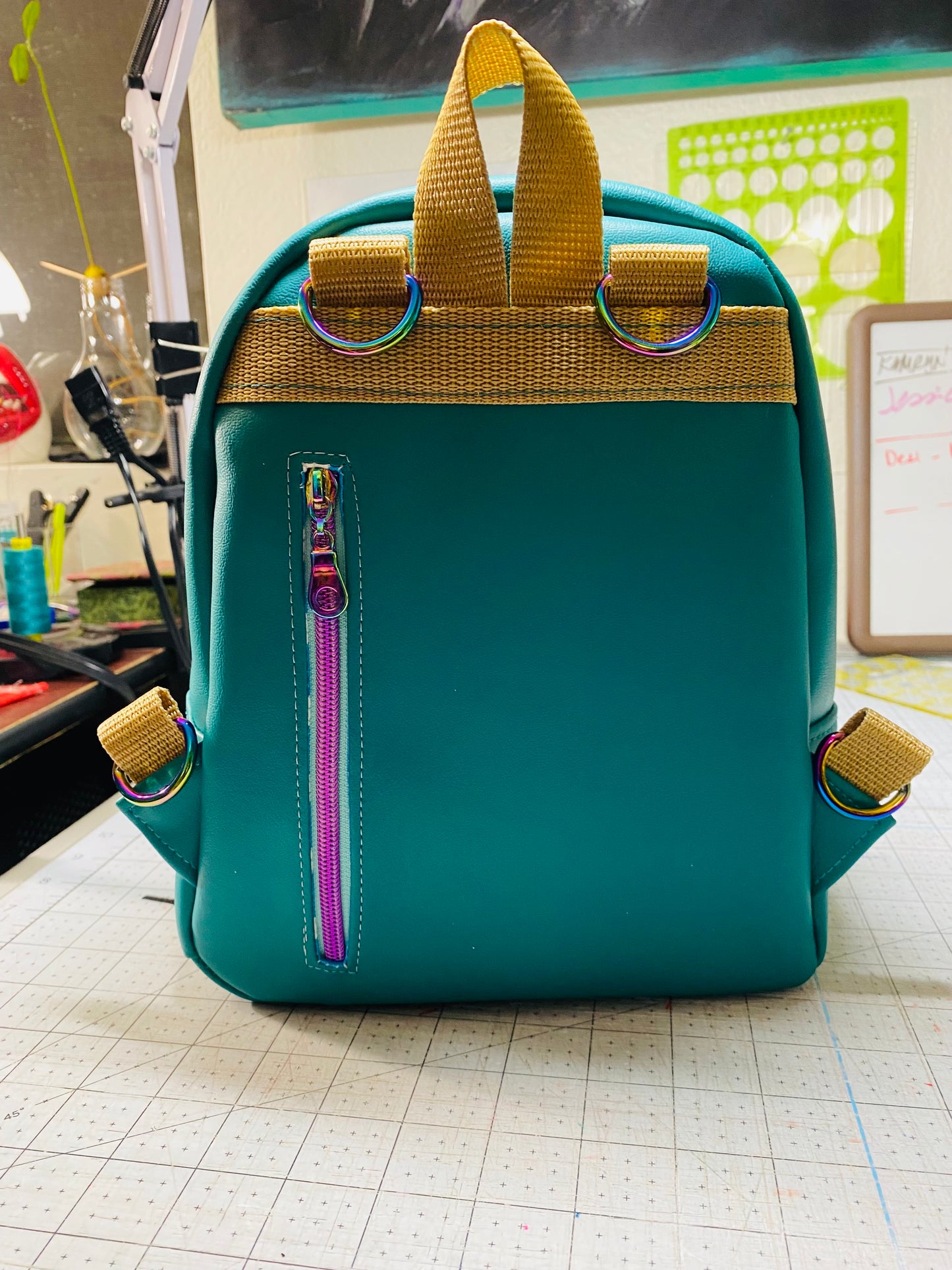 ALICE IN WONDERLAND COTTAGE CORE BACKPACK