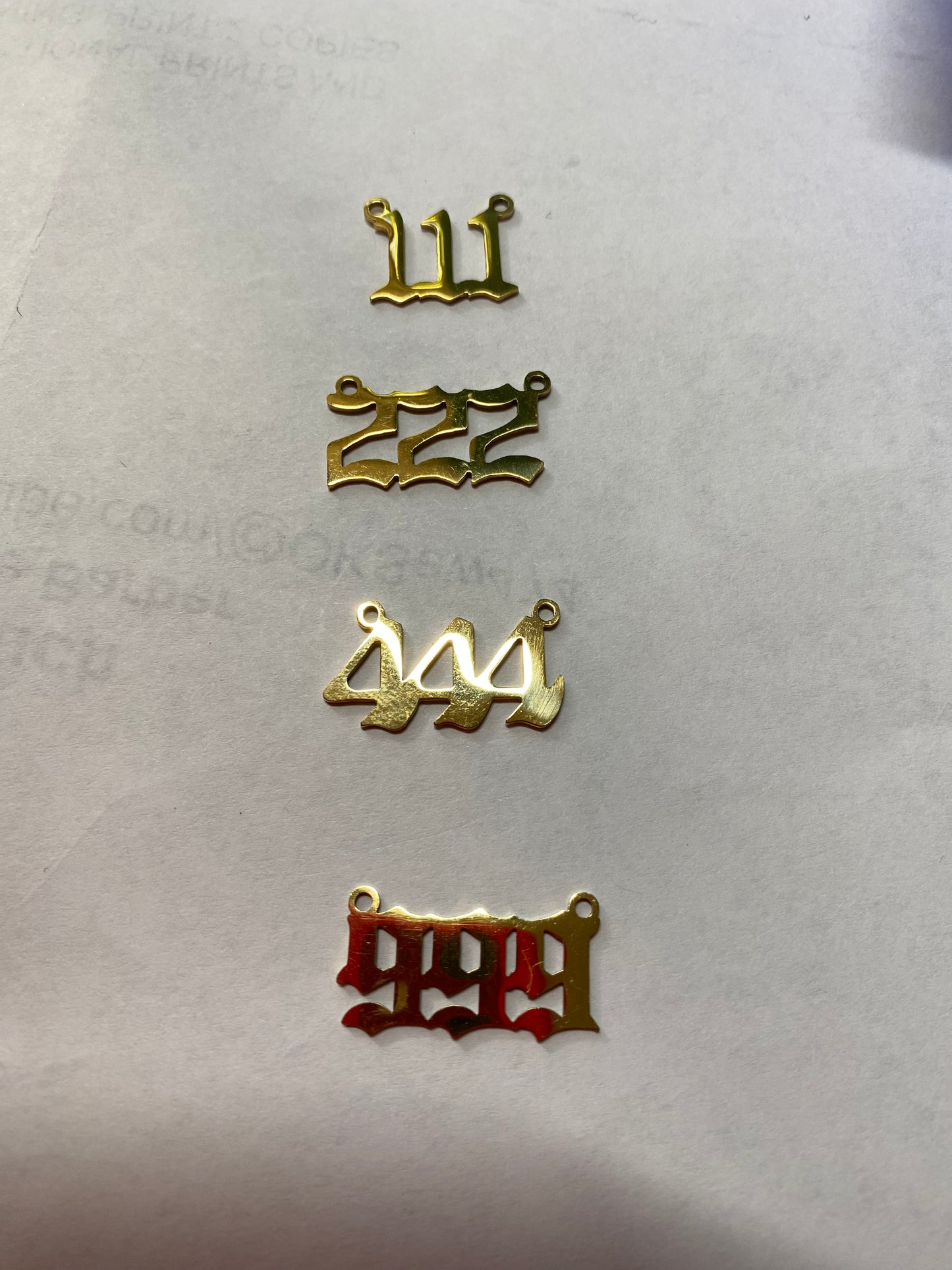 Angel Master number necklace