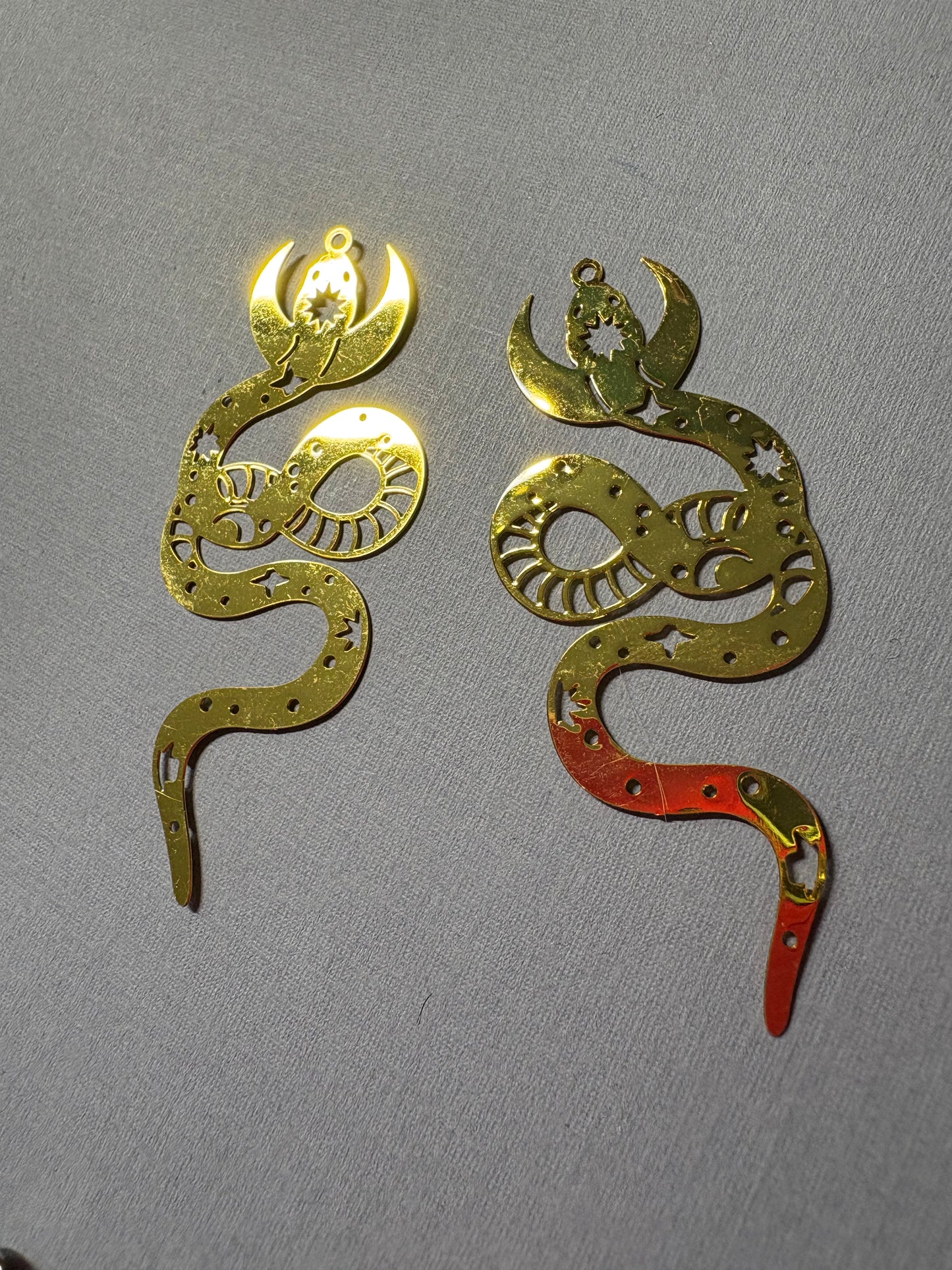 COBRA SNAKE EARRINGS