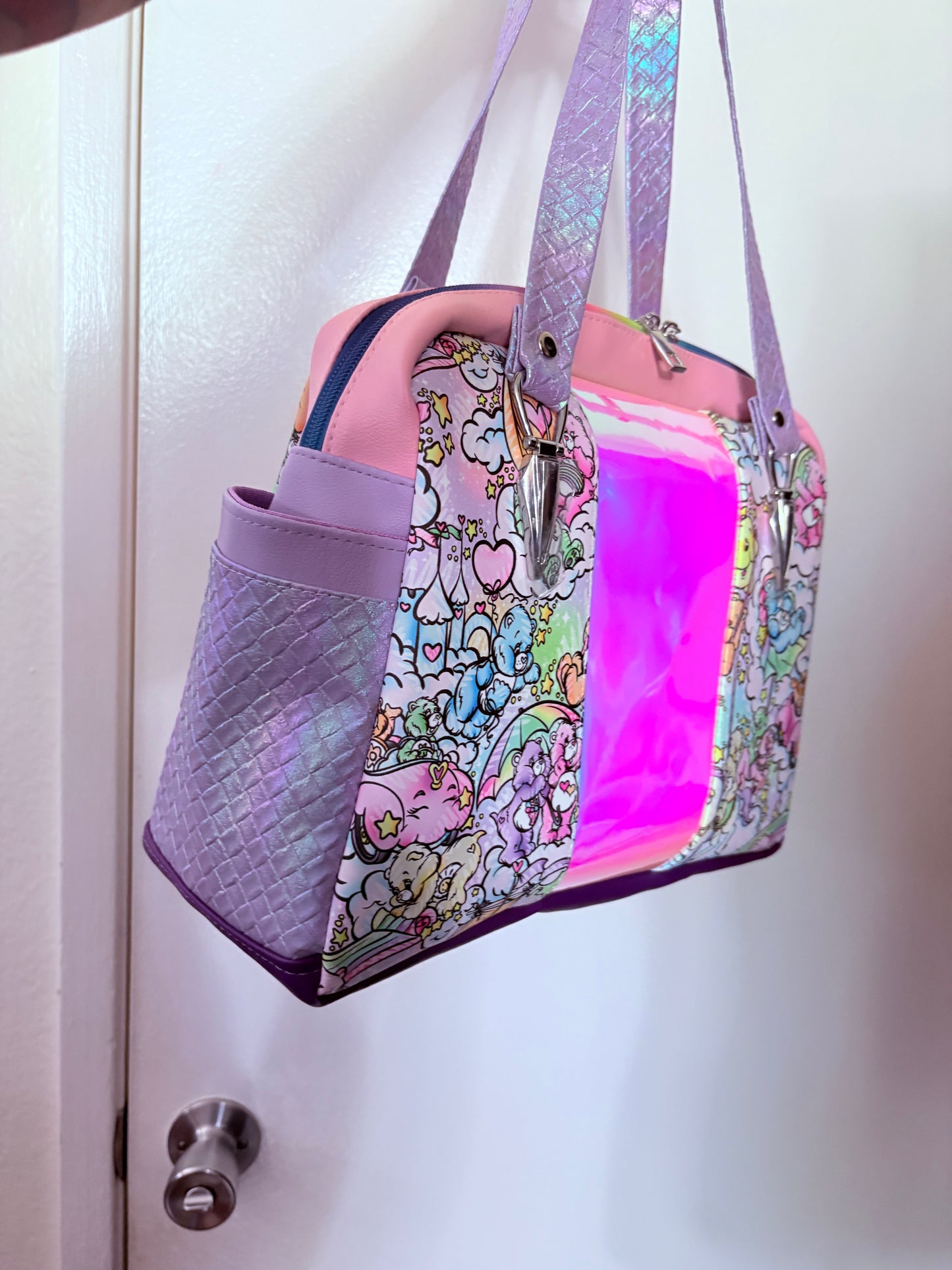 Pastel carousel iridescent bag