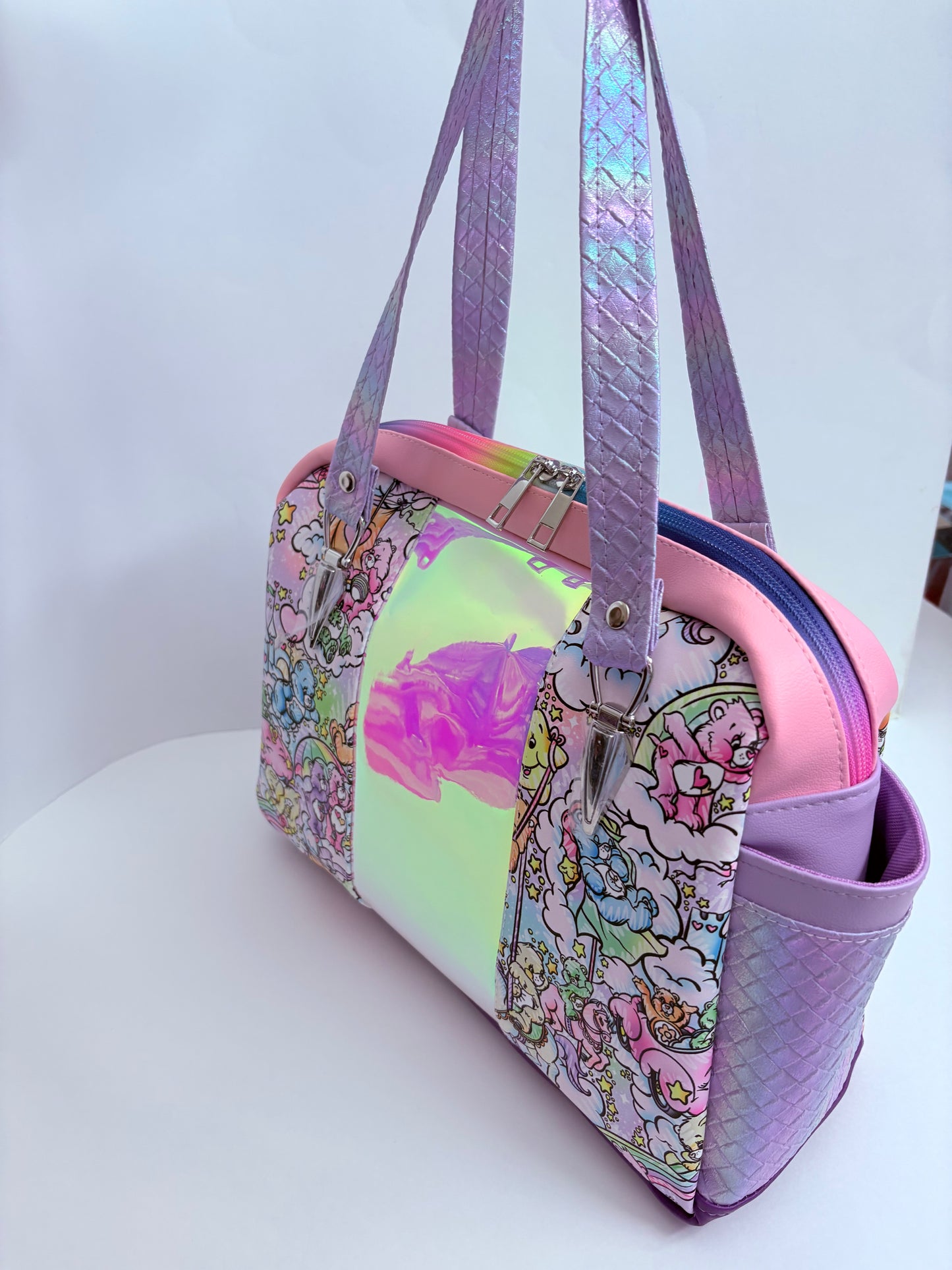 Pastel carousel iridescent bag