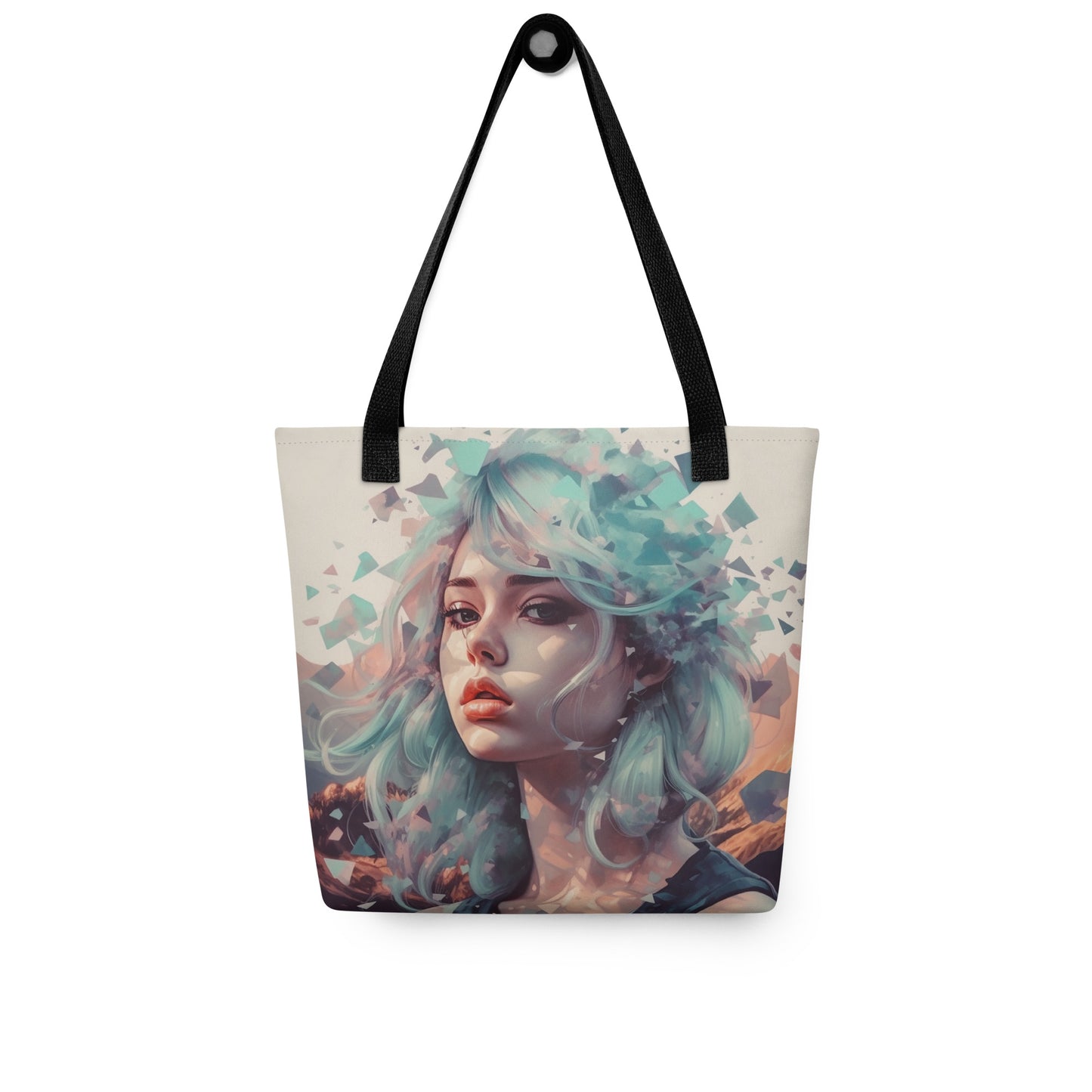 Origami Girl Tote bag