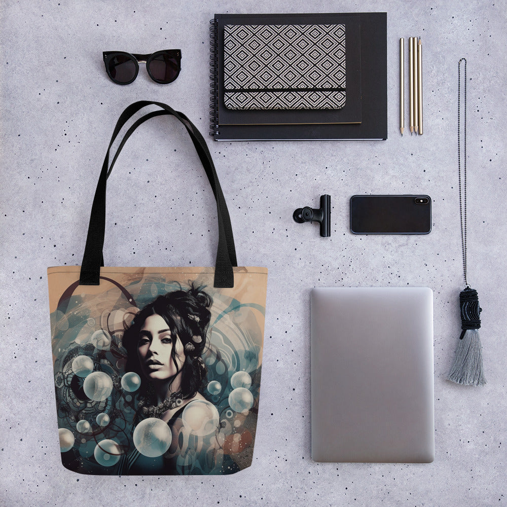 BUBBLE GIRL TOTE