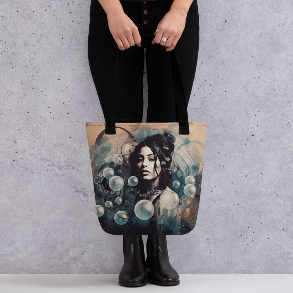 BUBBLE GIRL TOTE