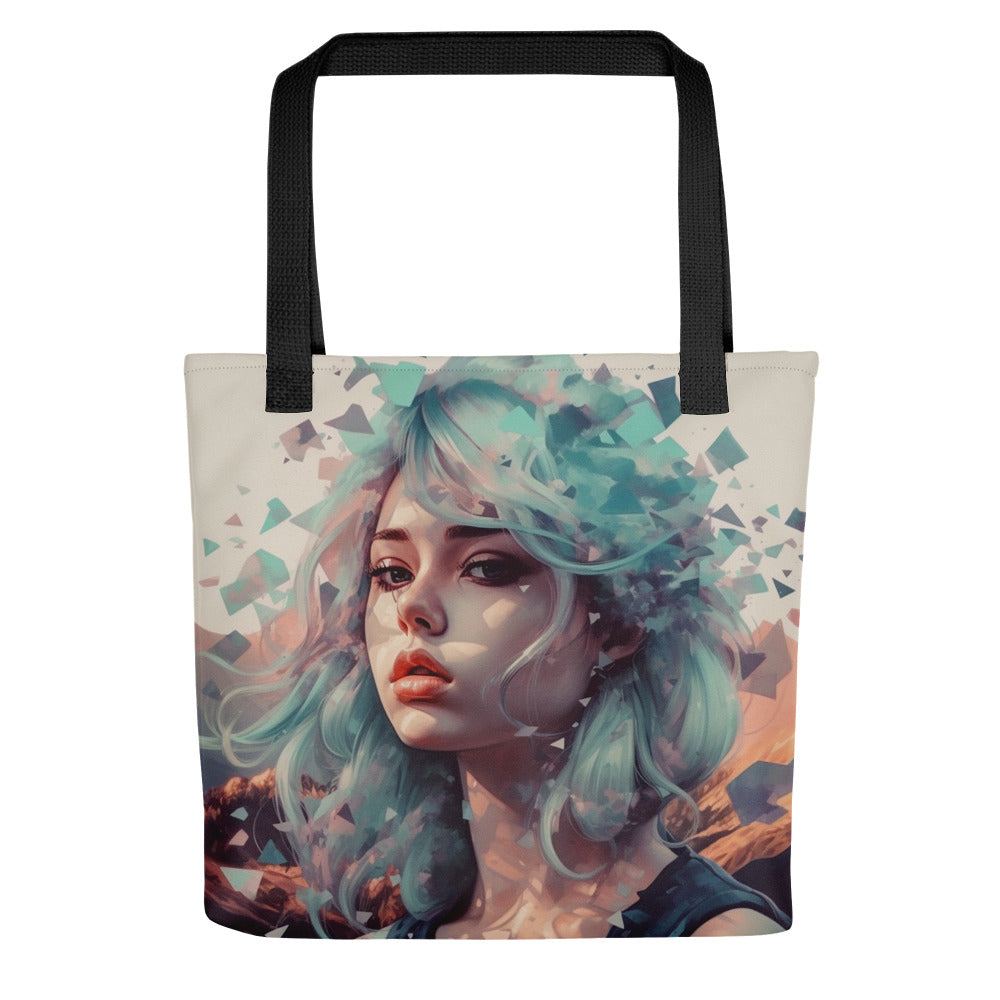 Origami Girl Tote bag