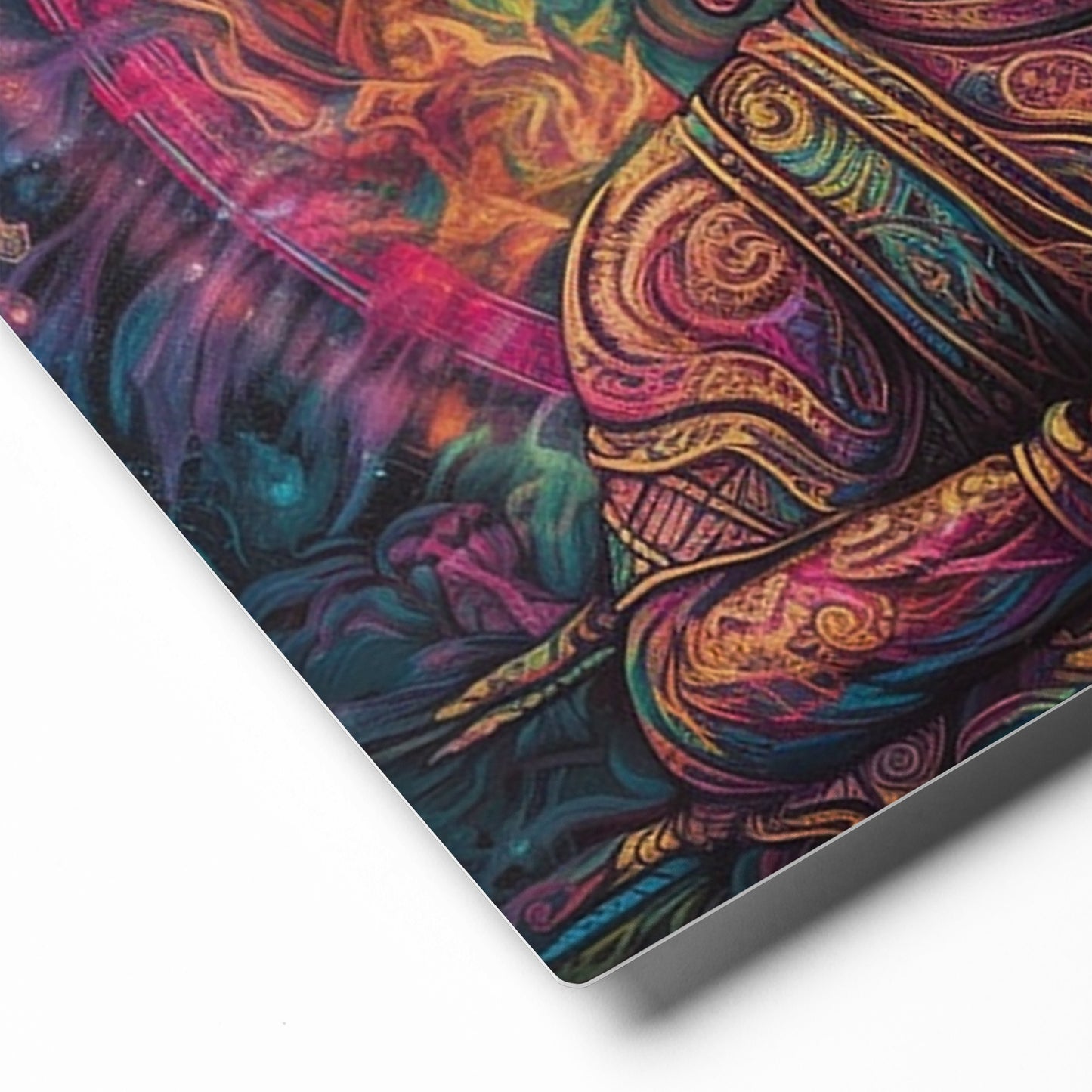 BUDDHA DMT STYLE WALL METAL PRINT