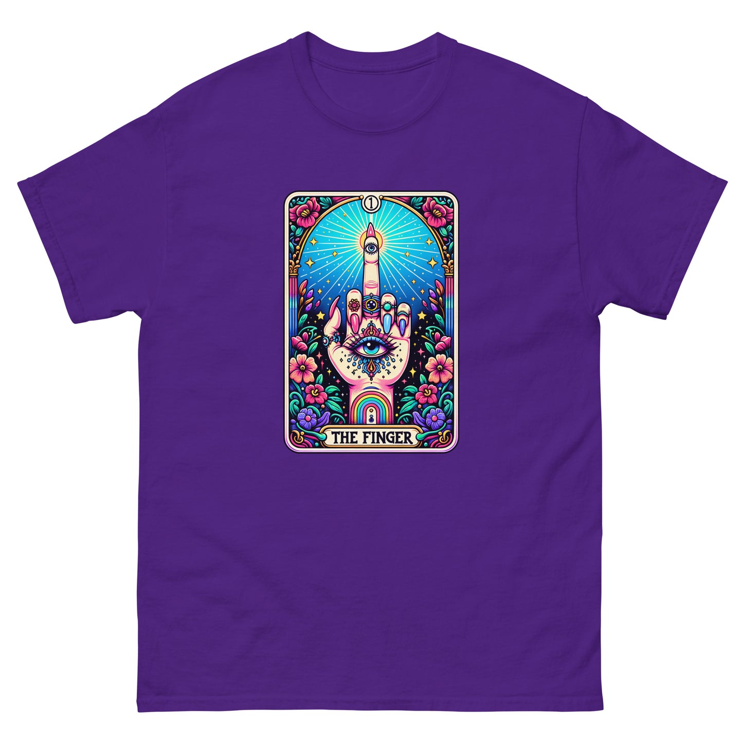 THE MIDDLE FINGER TAROT T SHIRT