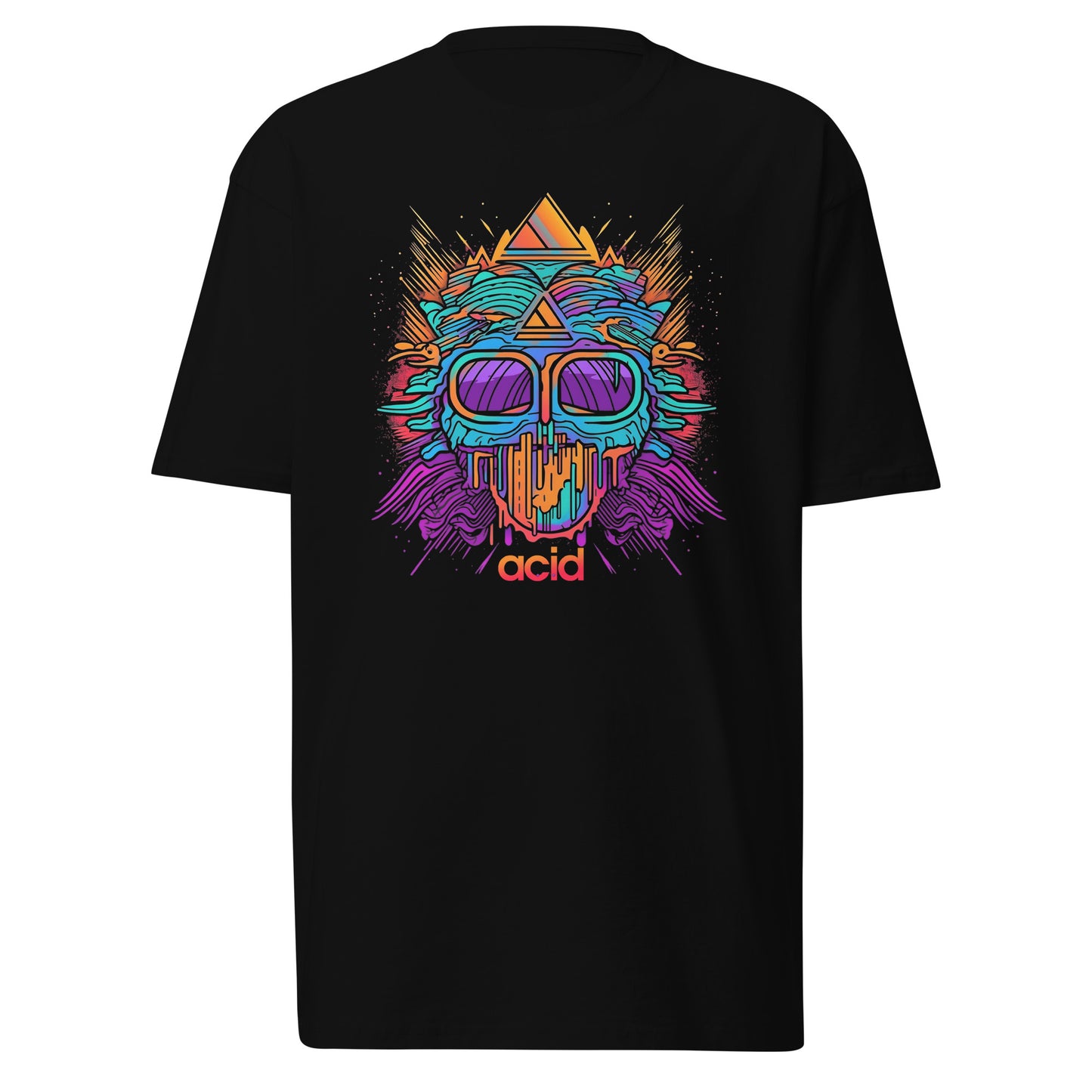 acid face t shirt