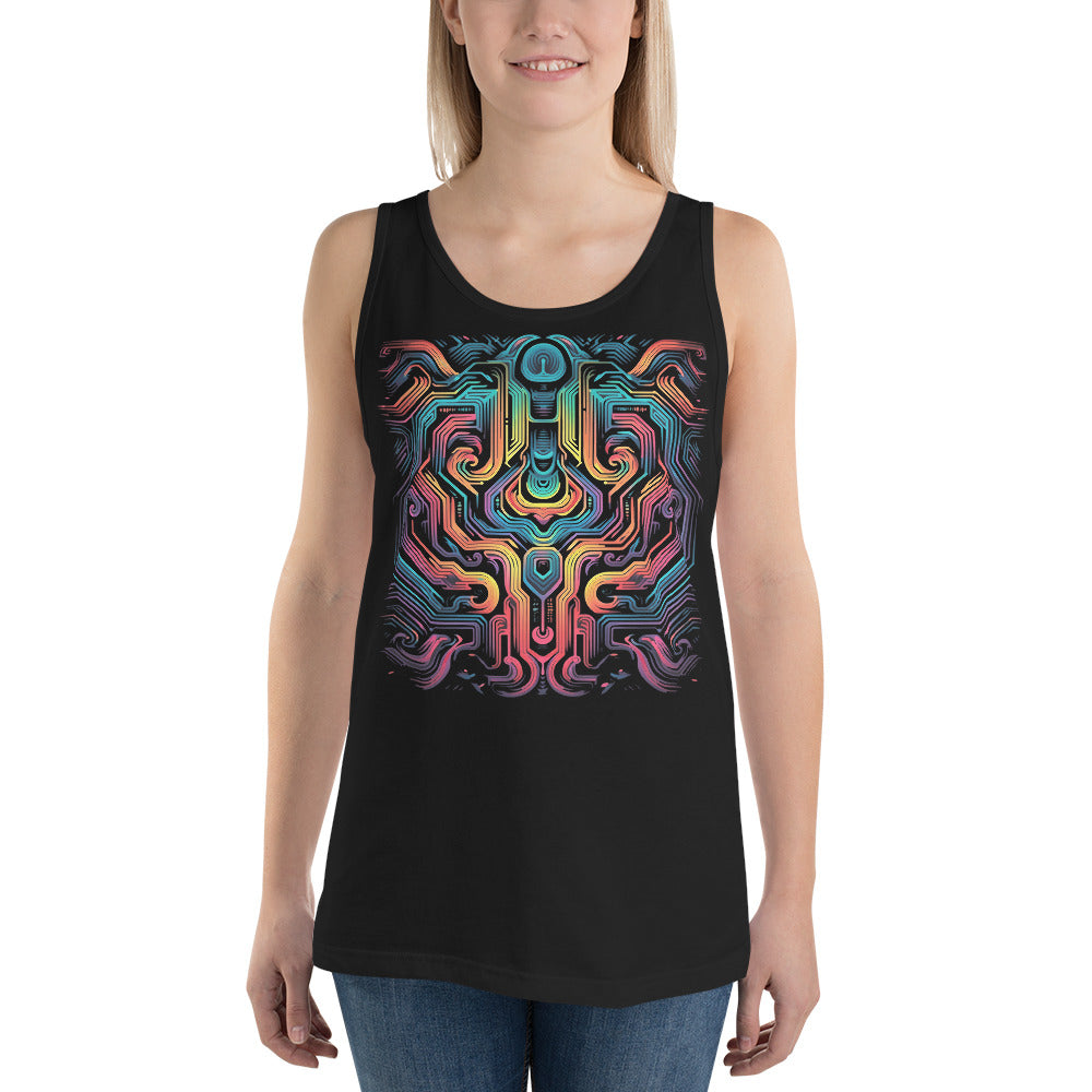 OPTICAL ILLUSION TANK TOP