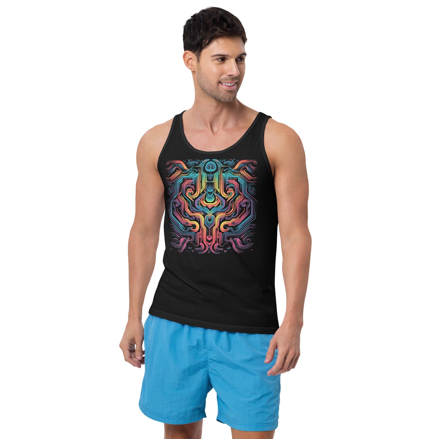 OPTICAL ILLUSION TANK TOP