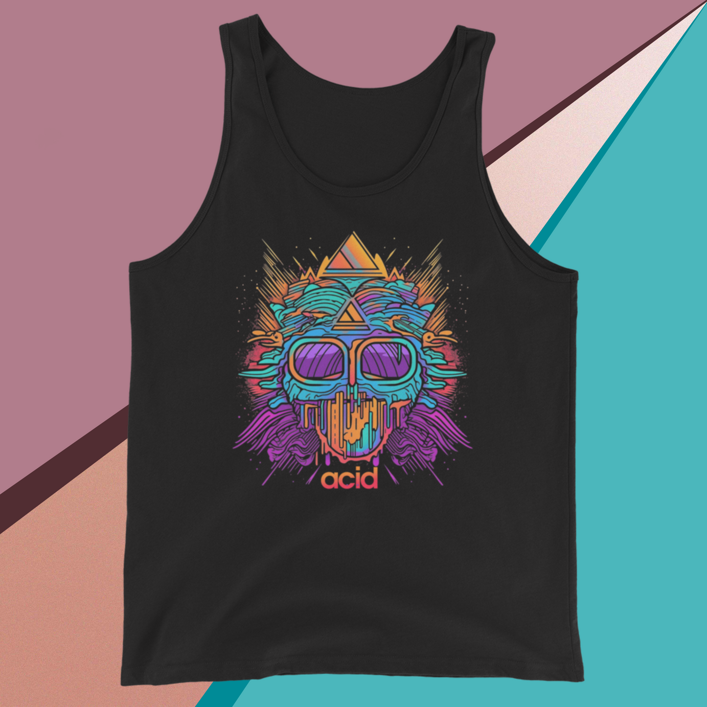 ACID FACE UNISEX TANK TOP