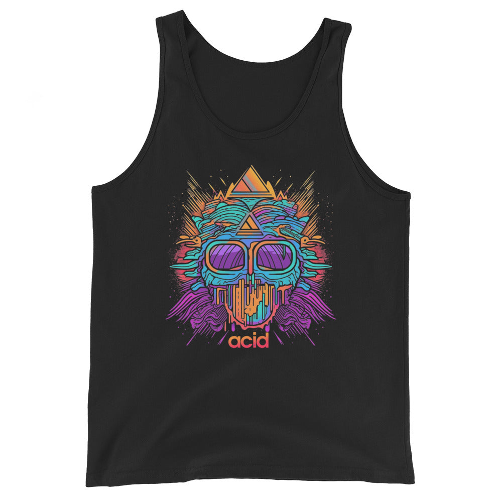 ACID FACE UNISEX TANK TOP