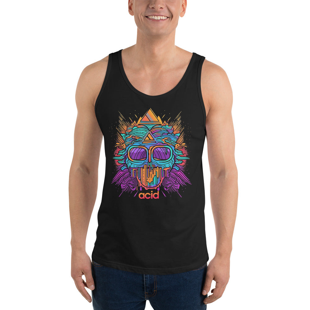 ACID FACE UNISEX TANK TOP