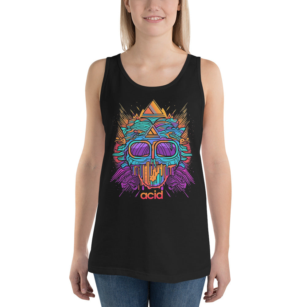 ACID FACE UNISEX TANK TOP