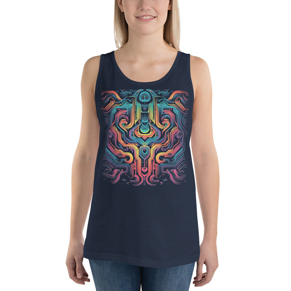 OPTICAL ILLUSION TANK TOP