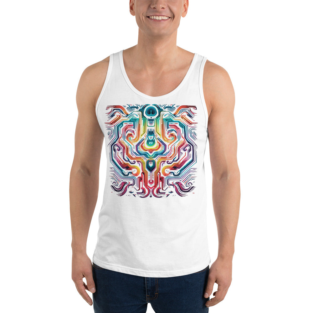 OPTICAL ILLUSION TANK TOP