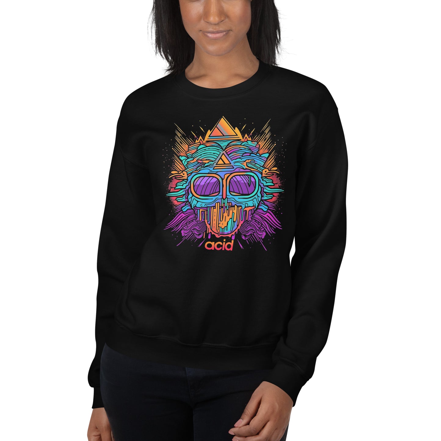 ACID FACE SWEATSHIRT