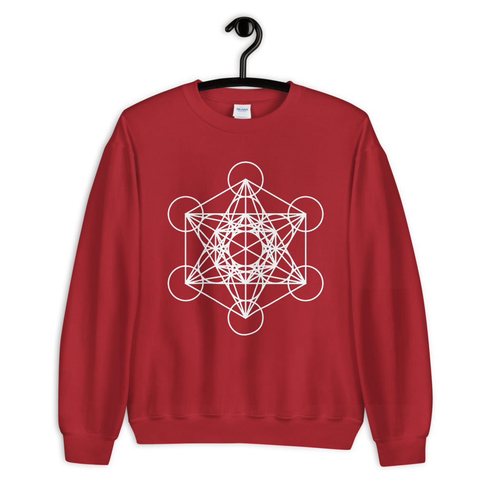 METATRON'S CUBE CREWNECK SWEATSHIRT