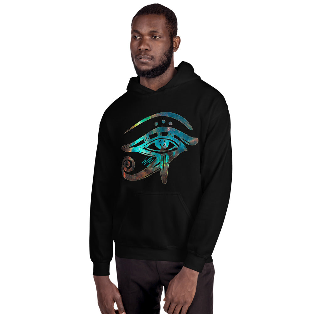 EYE OF HORUS GALAXY HOODIE