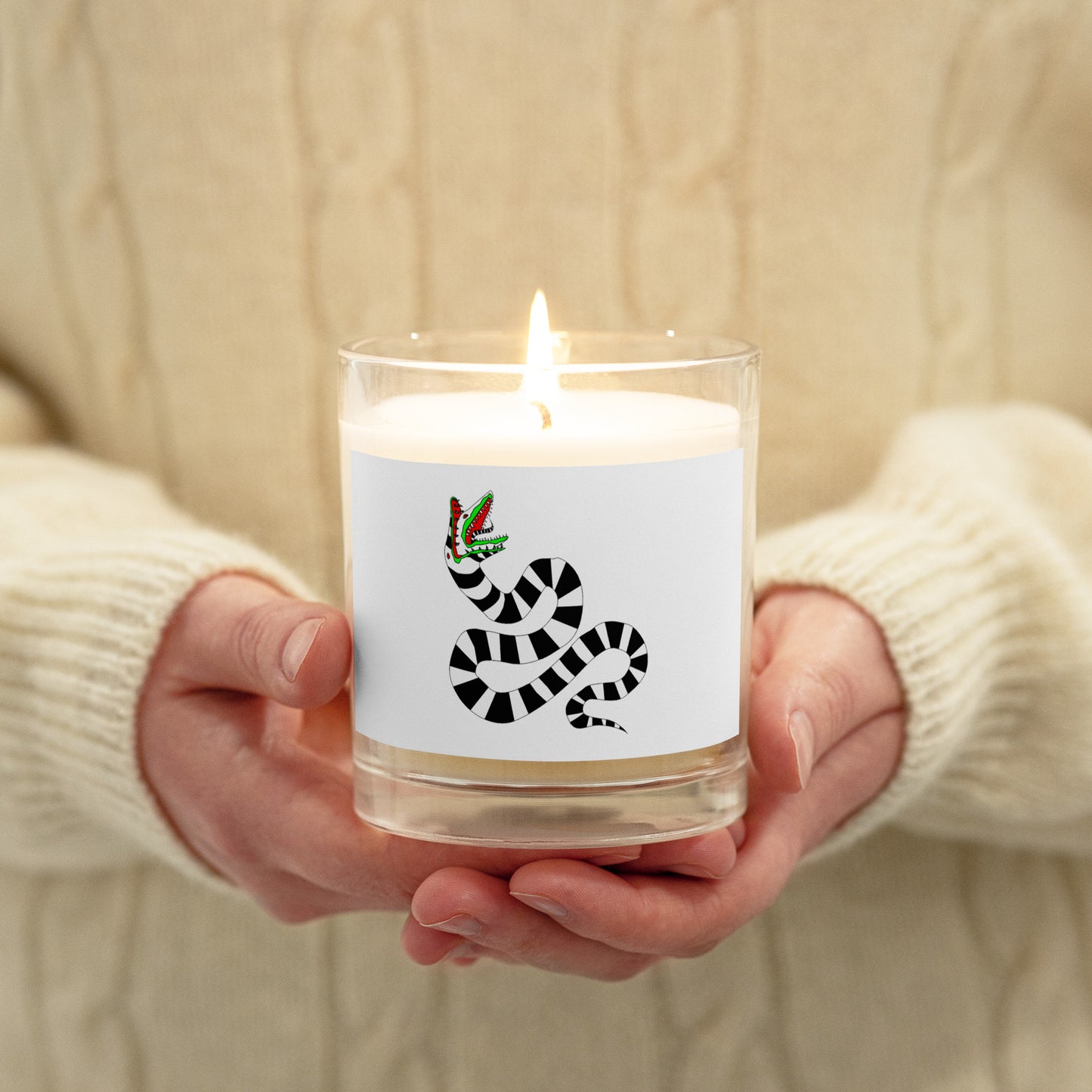 SANDWORM CANDLE