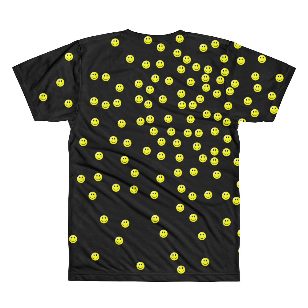 SMILEY EXPLOSION ALL OVER T-SHIRT