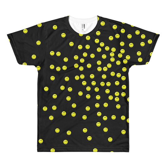 SMILEY EXPLOSION ALL OVER T-SHIRT