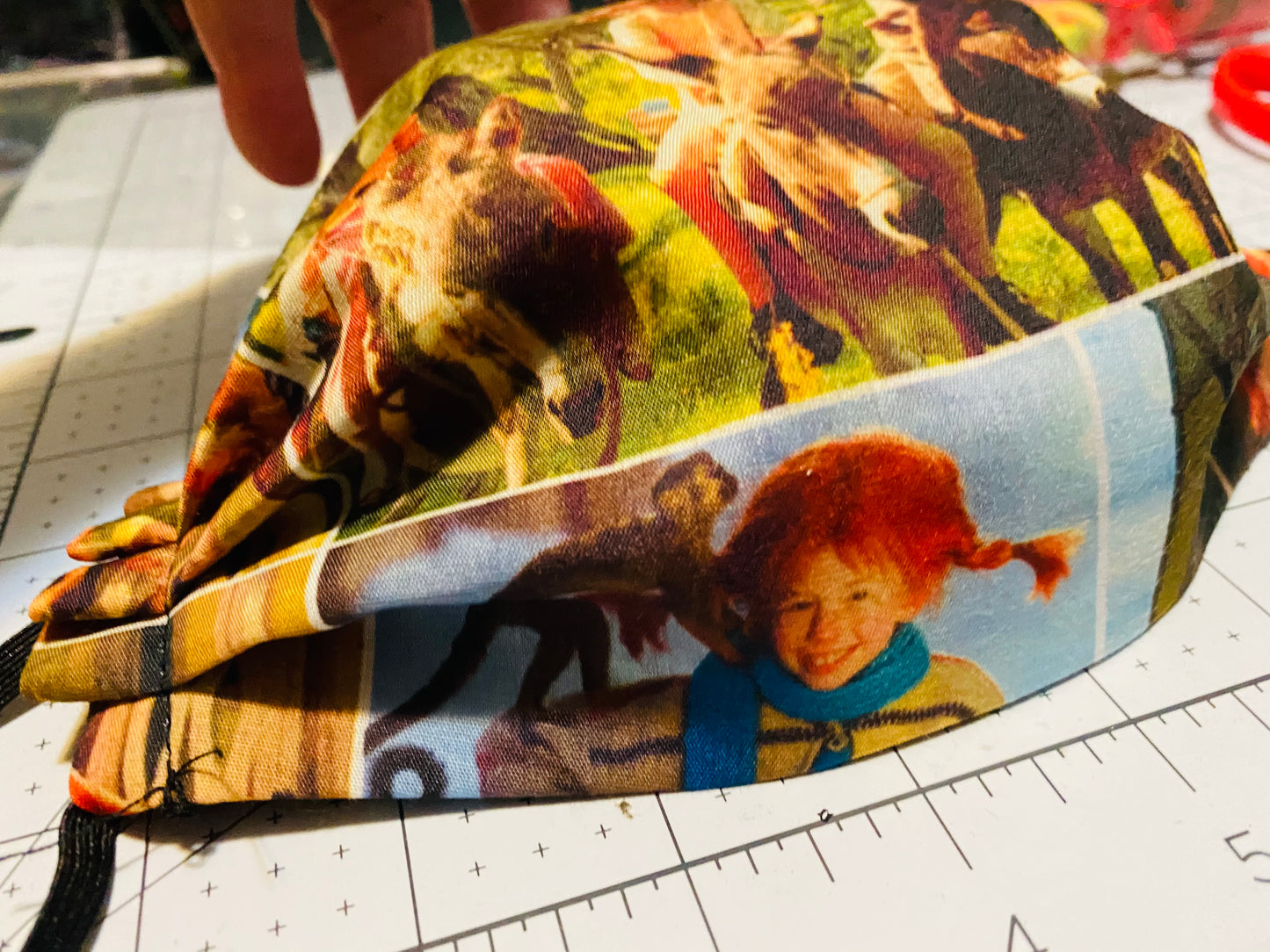 Pippi Longstocking facemask