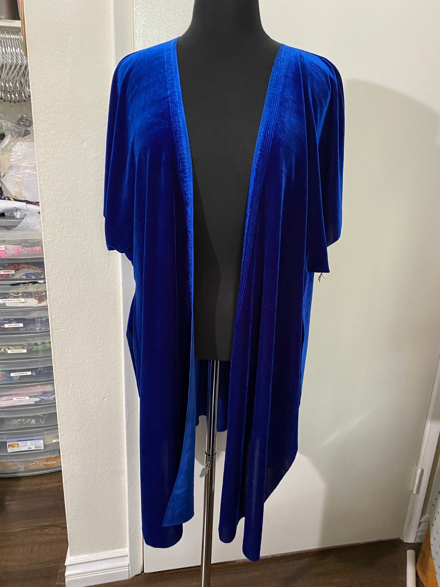 Velvet custom kimono