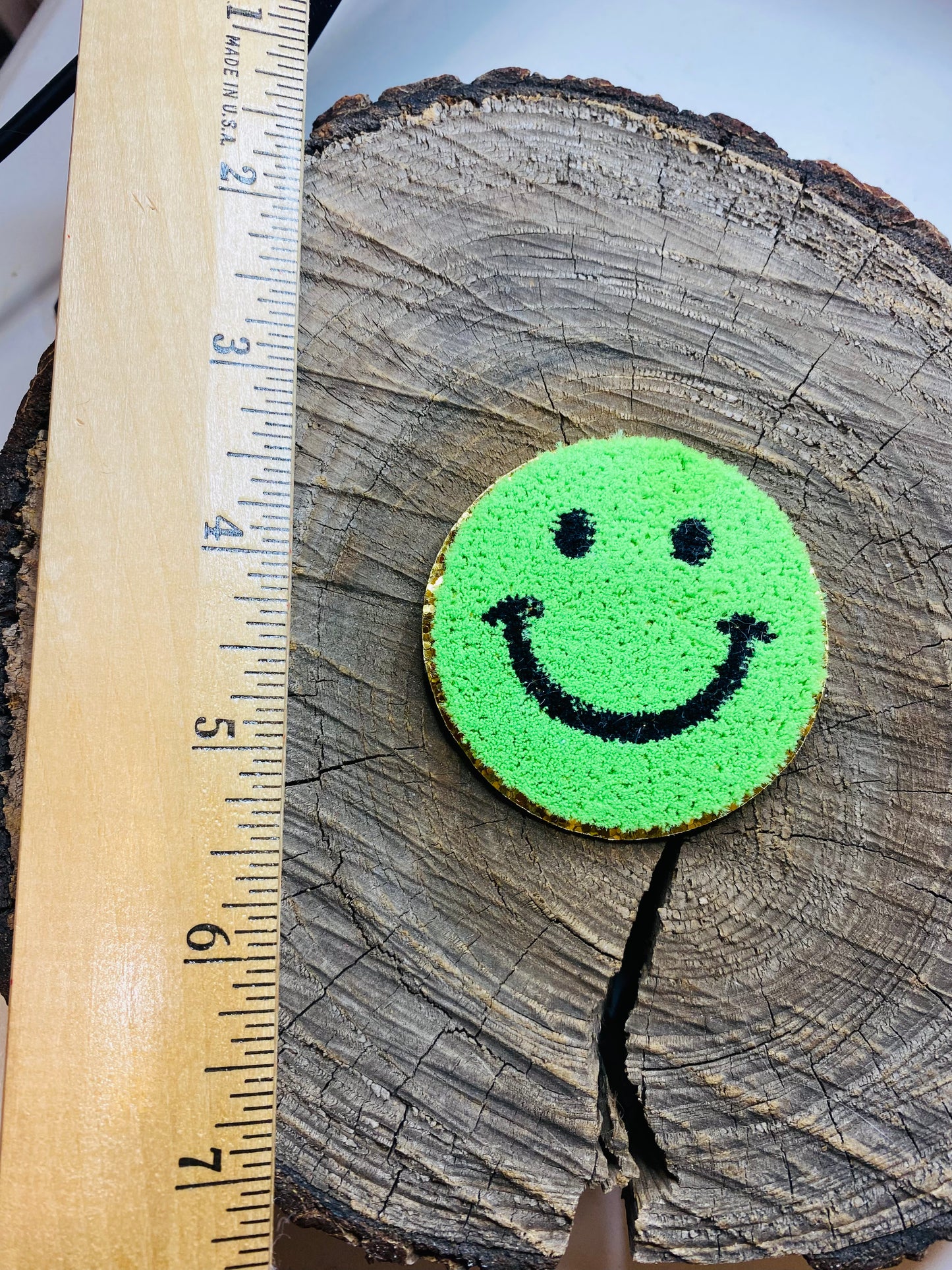 Smiley IRON ON PATCH