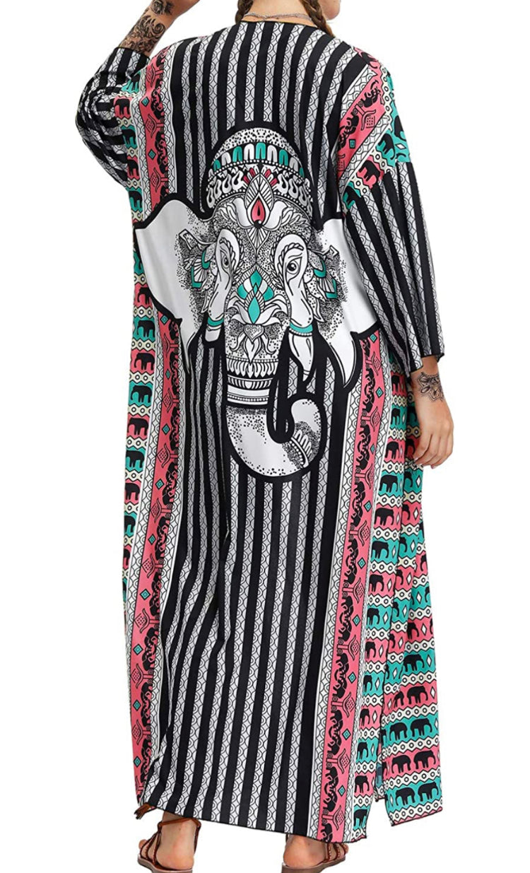 Elephant kimono