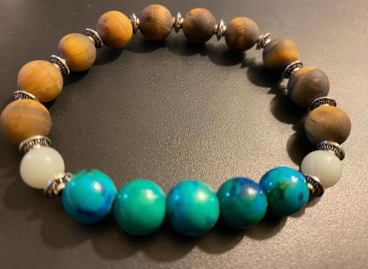 Azurite bracelet