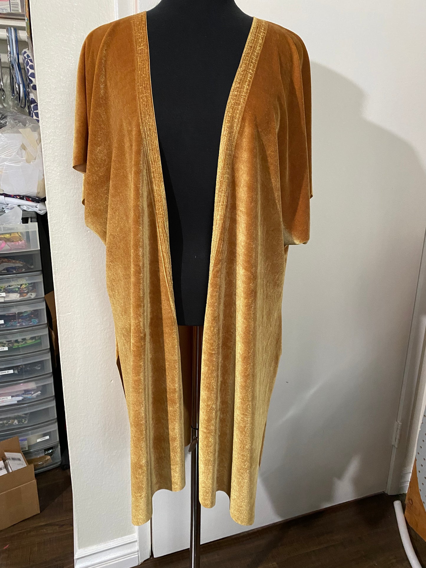 Velvet custom kimono
