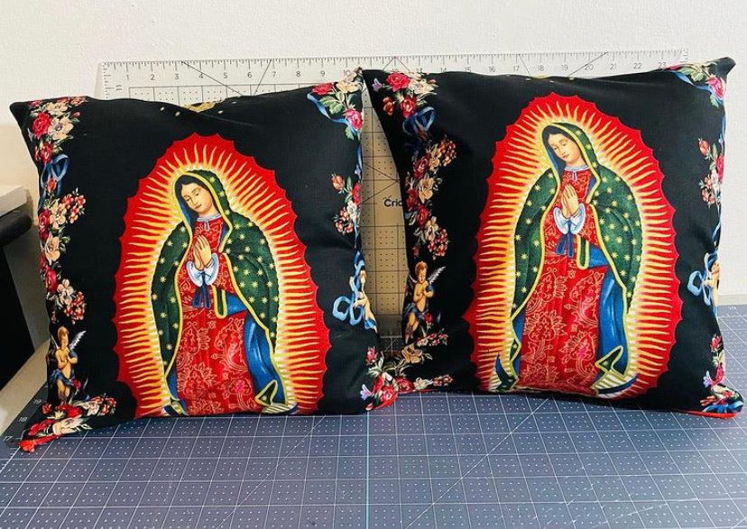 VIRGIN MARY VIRGEN DE GUADALUPE PILLOWS