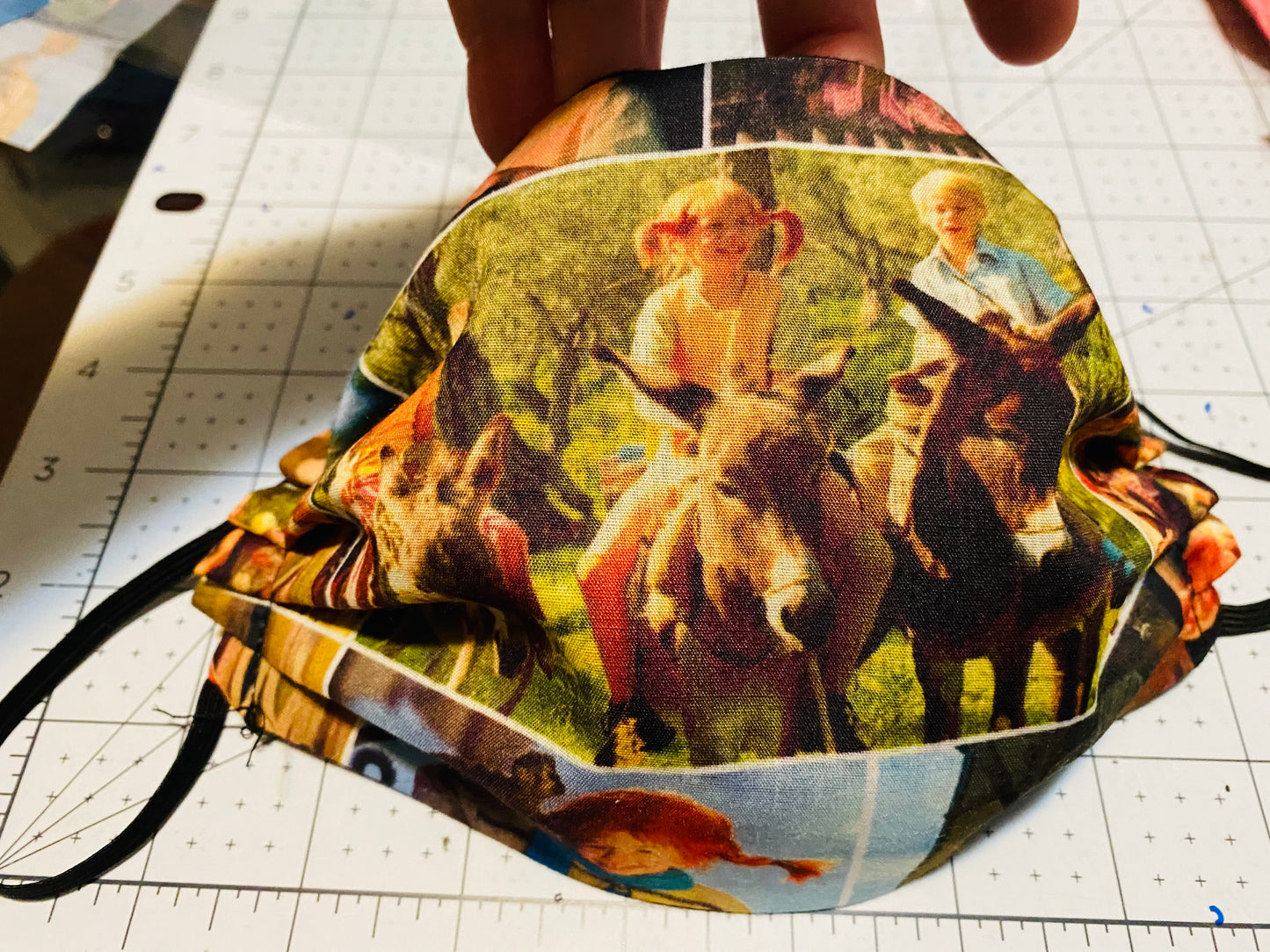 Pippi Longstocking facemask