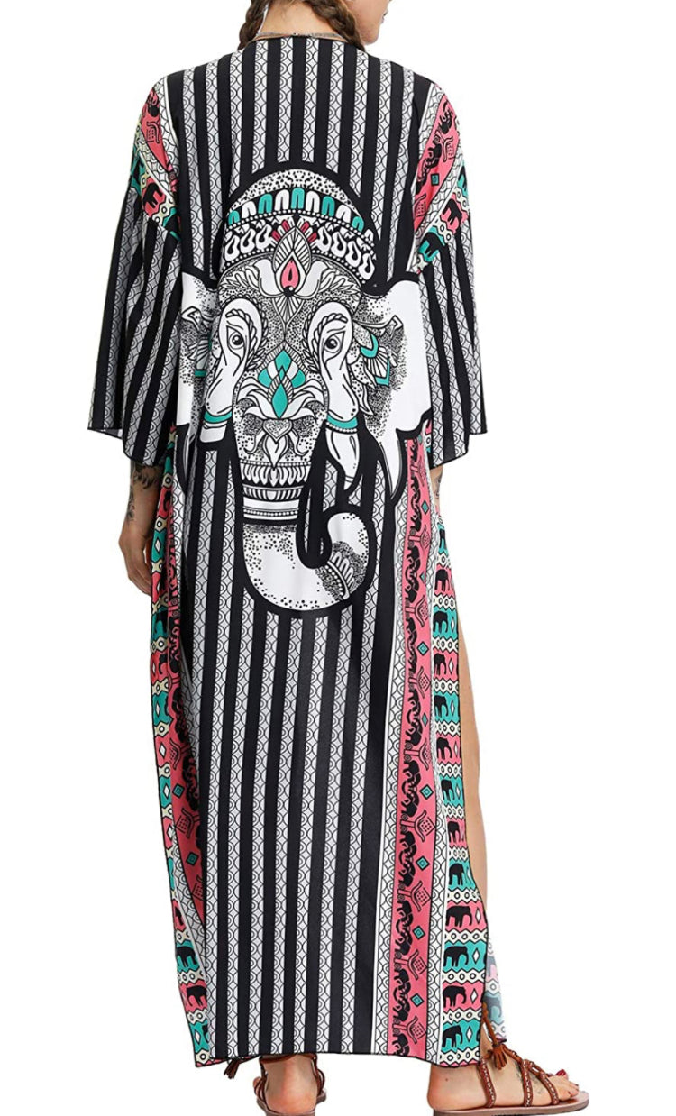 Elephant kimono