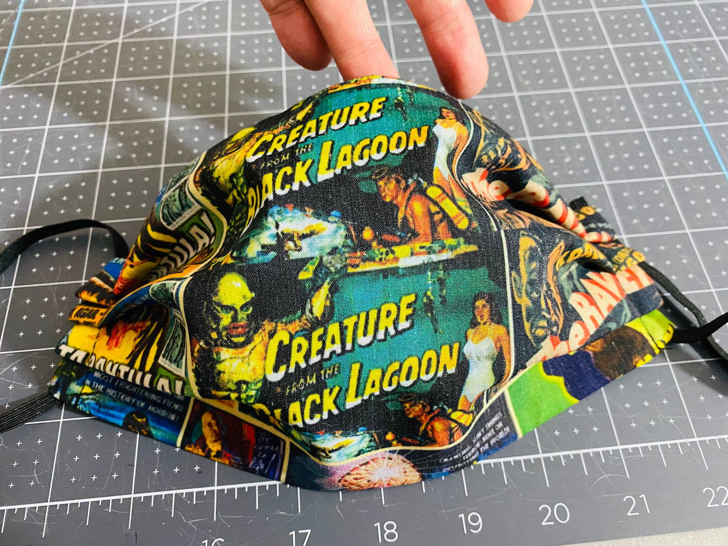 BLACK LAGOON FILM NOIR FACE MASK