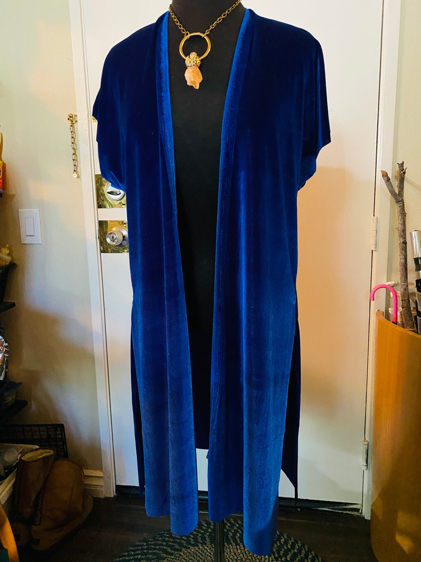 Velvet custom kimono