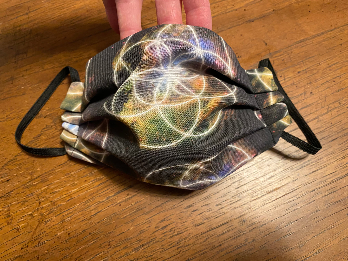 SEED OF LIFE FACE MASK WITH FILTER POCKET